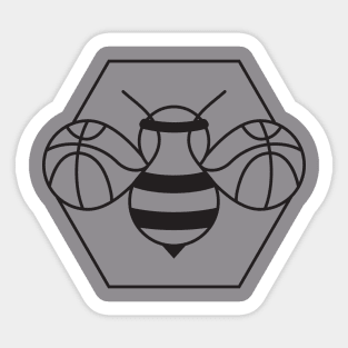 Baller Bee – Black Sticker